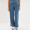 Pantalon de jogging molleton droit Kappa bleu femme