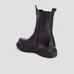 Bottines chelsea élastiquées noir femme