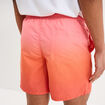 Short de bain orange homme