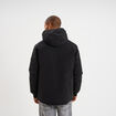 Blouson à capuche zippé noir homme