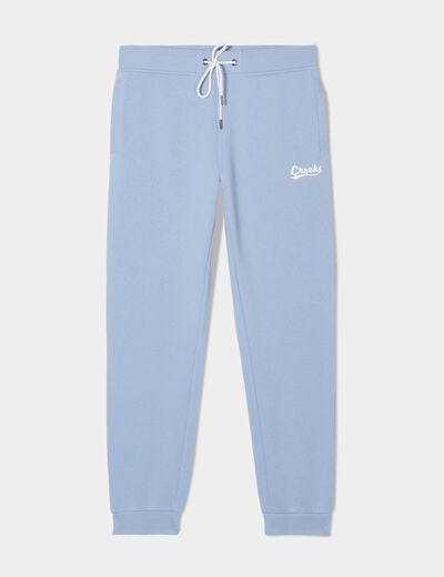 Pantalon de jogging droit Creeks bleu ciel homme