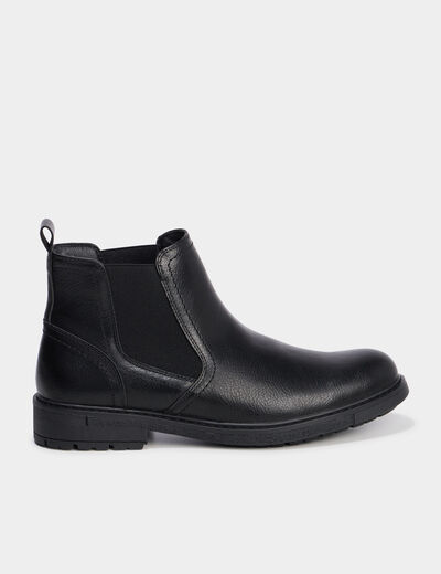 Bottines chelsea noir homme