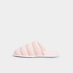 Chaussons mules rose femme