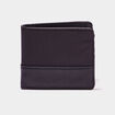 Portefeuille bi-matière noir homme