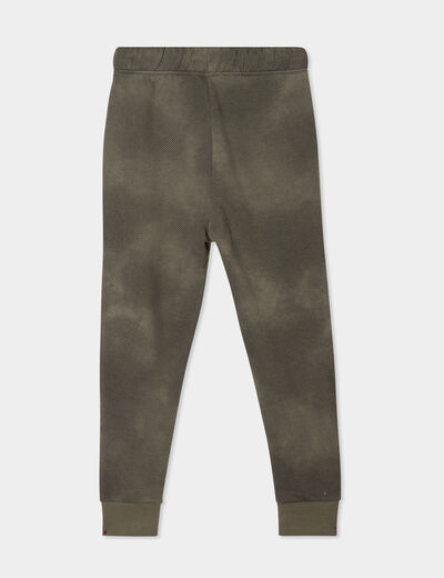 Pantalon de jogging regular resserré vert kaki garçon