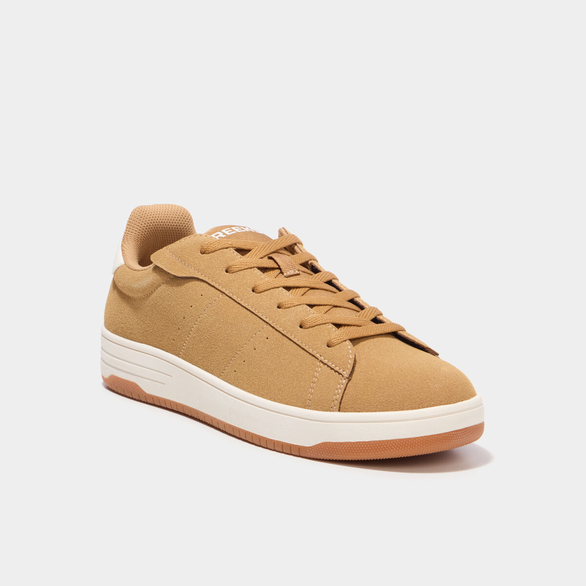 Tennis basses &agrave; lacets sable homme