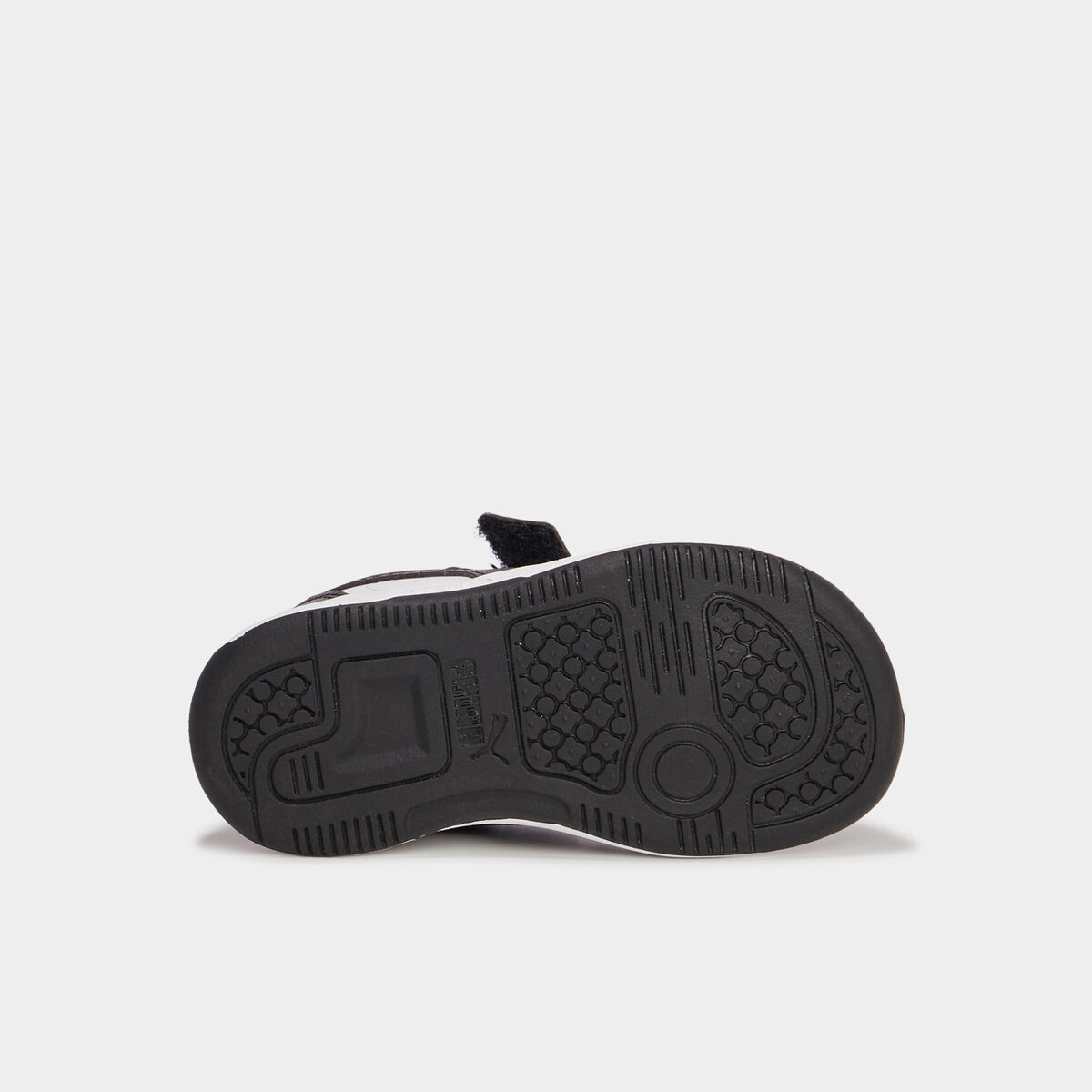 Tennis basses à scratchs Puma Lite noir bébé garçon