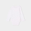 Lot 3 bodies US manches longues coton blanc b&eacute;b&eacute;