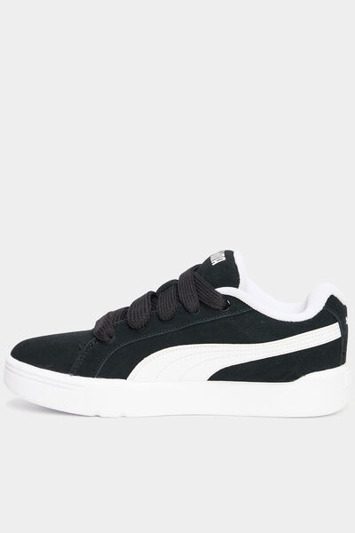 Baskets basses &agrave; lacets Puma noir femme