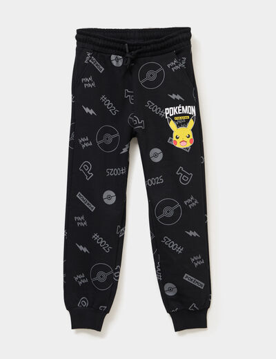 Pantalon de jogging droit Pokémon noir garçon