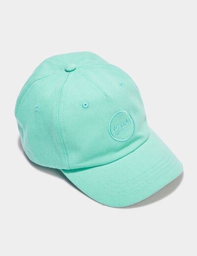 Casquette logo Creeks vert menthe garçon