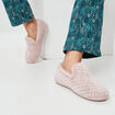 Chaussons Isotoner rose femme