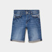 Bermuda regular en jean denim stone gar&ccedil;on