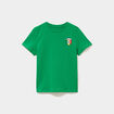 T-shirt maillot football S&eacute;n&eacute;gal coton vert menthe fille