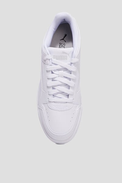 Tennis &agrave; lacets Puma Joy Low blanc homme