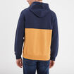 Sweat à capuche manches longues Creeks jaune moutarde homme