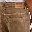 Jean large baggy 5 poches vert kaki homme