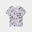 T-shirt col rond manches courtes Marvel multicolore garçon