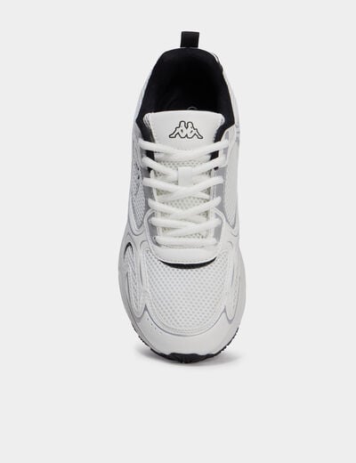 Baskets running m&eacute;moire de forme Kappa noir femme