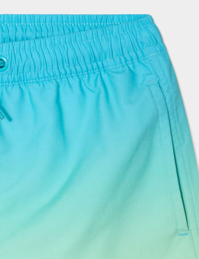 Short de bain bleu garçon