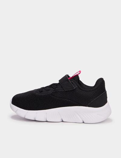 Baskets running scratchs Puma Flexfocus noir fille
