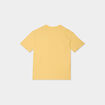 T-shirt oversize 1 poche manches courtes jaune clair garçon