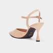 Escarpins slingback talon kitten sable femme