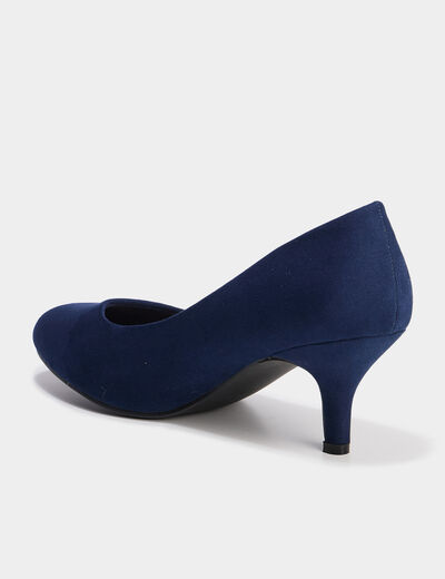 Escarpins à talons bleu marine femme