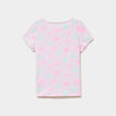 Ensemble pyjama short et t-shirt coton mauve fille