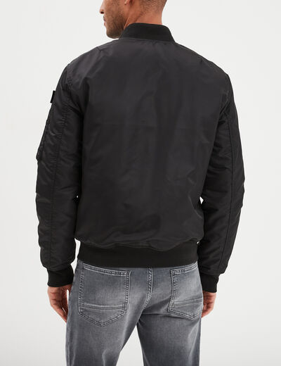Blouson bomber déperlant Liberto noir homme