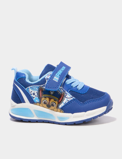 Baskets running lumineuses Paw Patrol bleu b&eacute;b&eacute; gar&ccedil;on