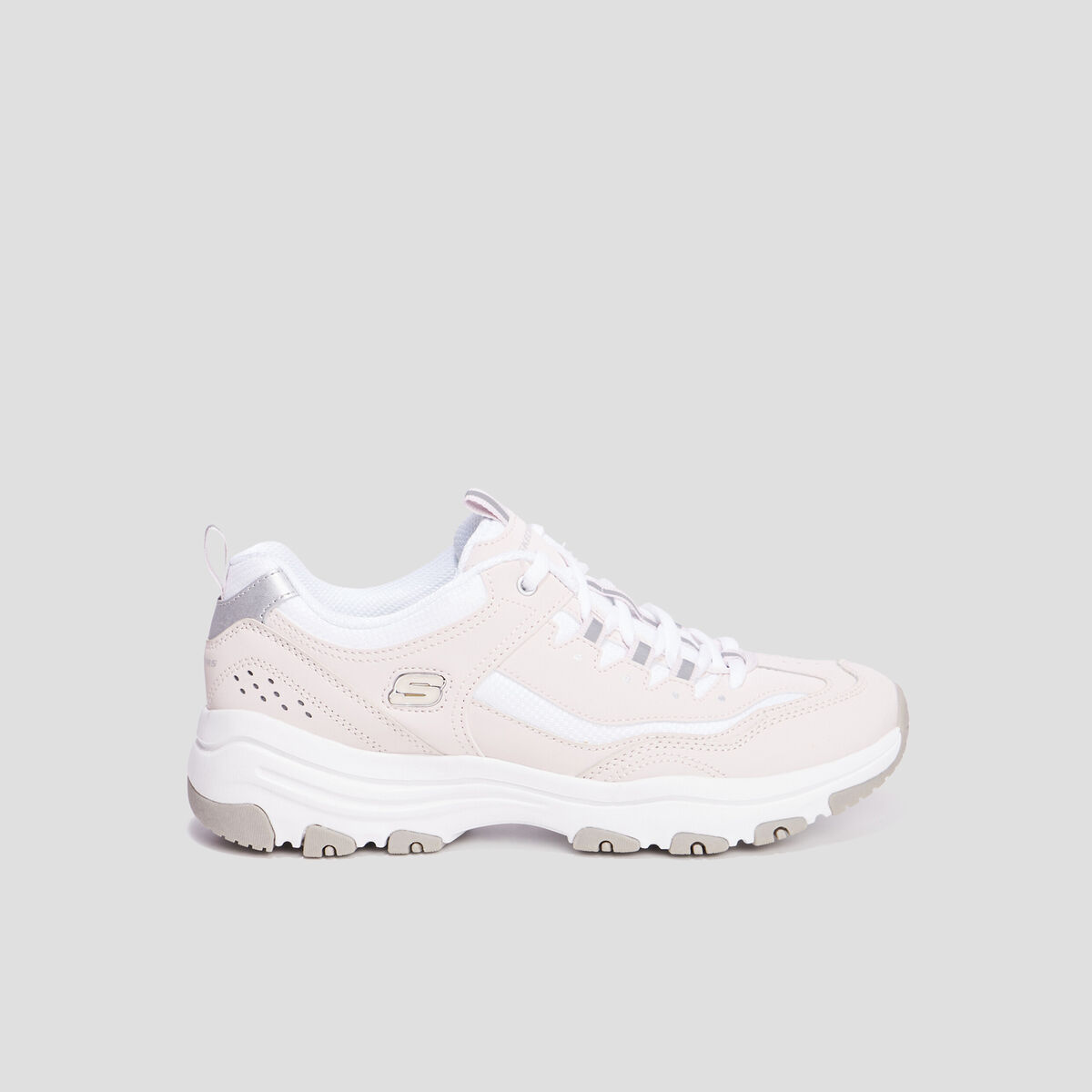 Baskets running mémoire forme Skechers rose femme