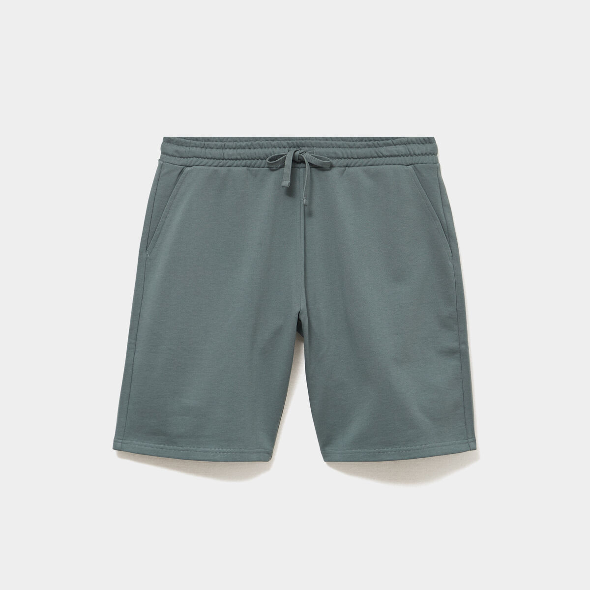Short de jogging taille &eacute;lastiqu&eacute;e l&eacute;ger vert kaki homme
