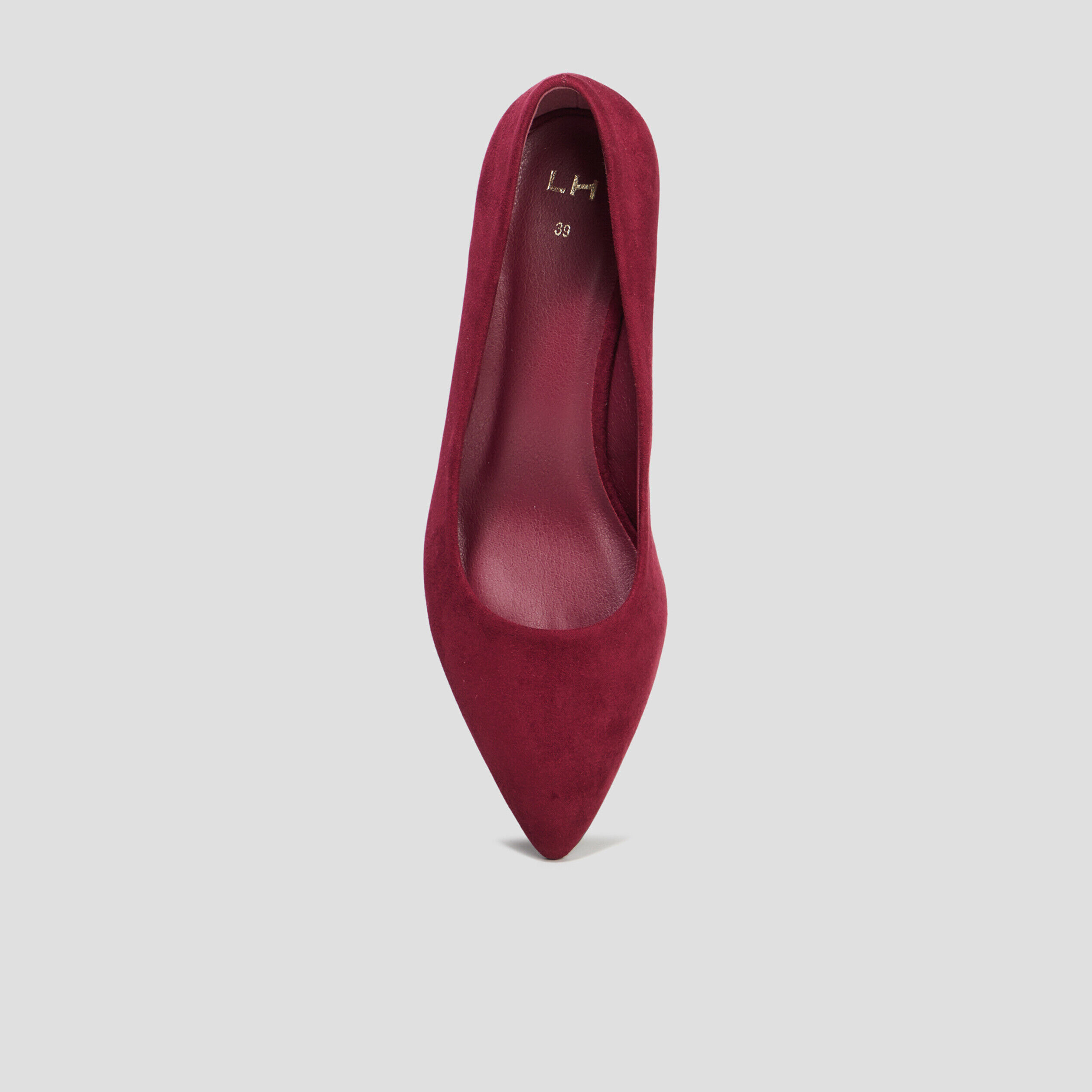 Escarpins femme au meilleur prix Rouge La Halle