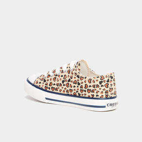 tennis en toile a lacets creeks sable fille Tennis en toile à lacets Creeks sable fille