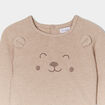 Ensemble 2 pi&egrave;ces tricot Kimbaloo taupe b&eacute;b&eacute;