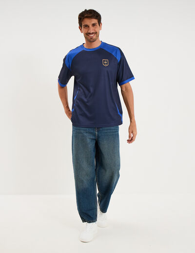 Maillot de football France bleu marine homme