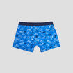 Lot 3 boxers bleu canard garçon