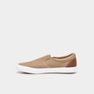 Tennis basses en toile sable homme