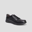 Derbies à lacets en cuir noir homme