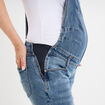 Salopette en jean de grossesse denim stone femme maternité