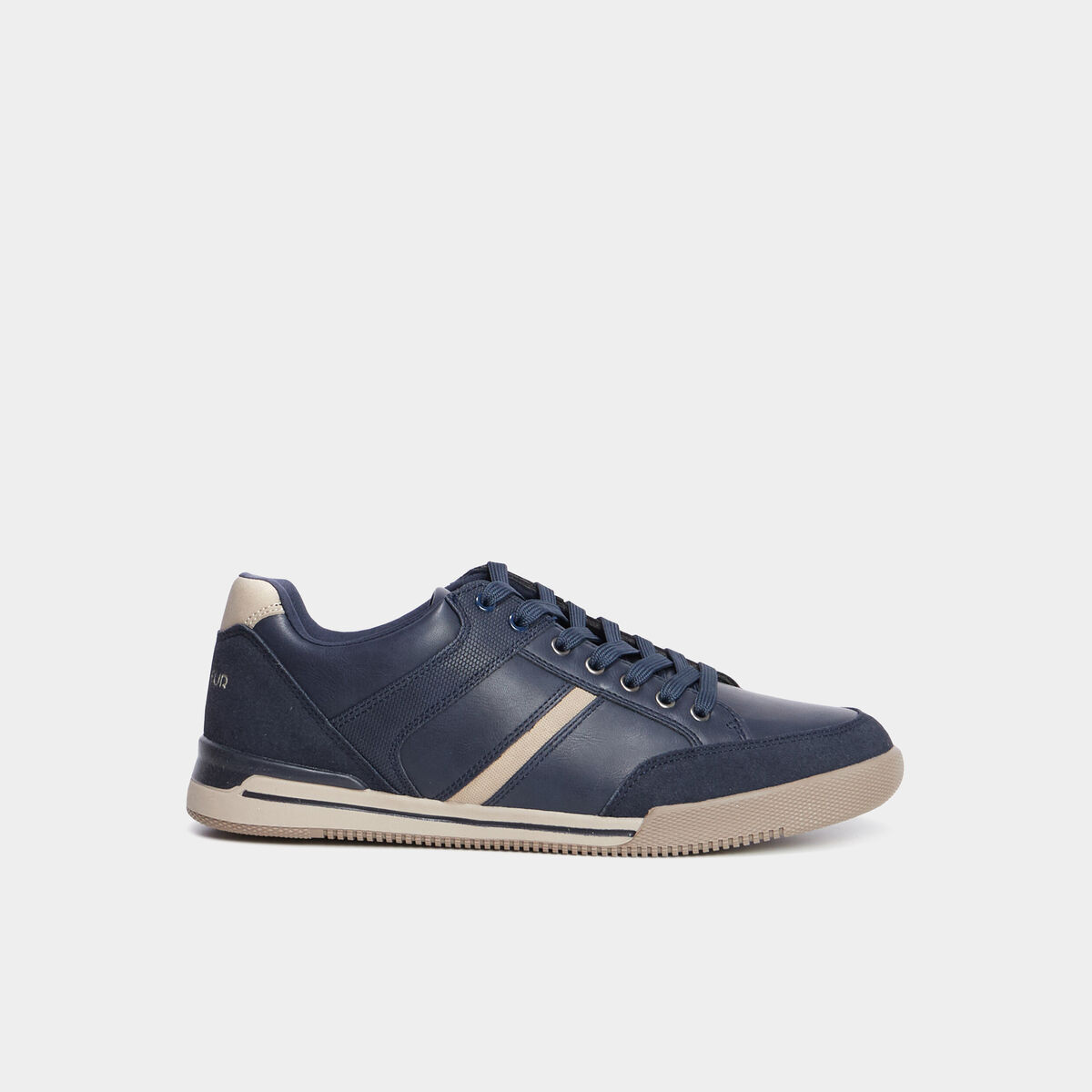 Sneakers semelles plates bleu homme