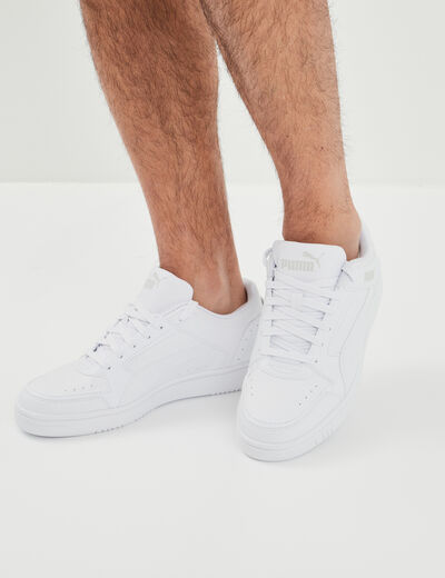 Tennis à lacets Puma Joy Low blanc homme