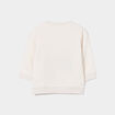 Sweat épaule boutonnée à fentes Creeks blanc bébé garçon