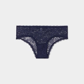 shorty en dentelle bleu marine femme Shorty en dentelle bleu marine femme