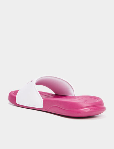 Claquettes Puma rose fushia femme