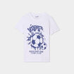 T-shirt col rond manches courtes coton blanc garçon
