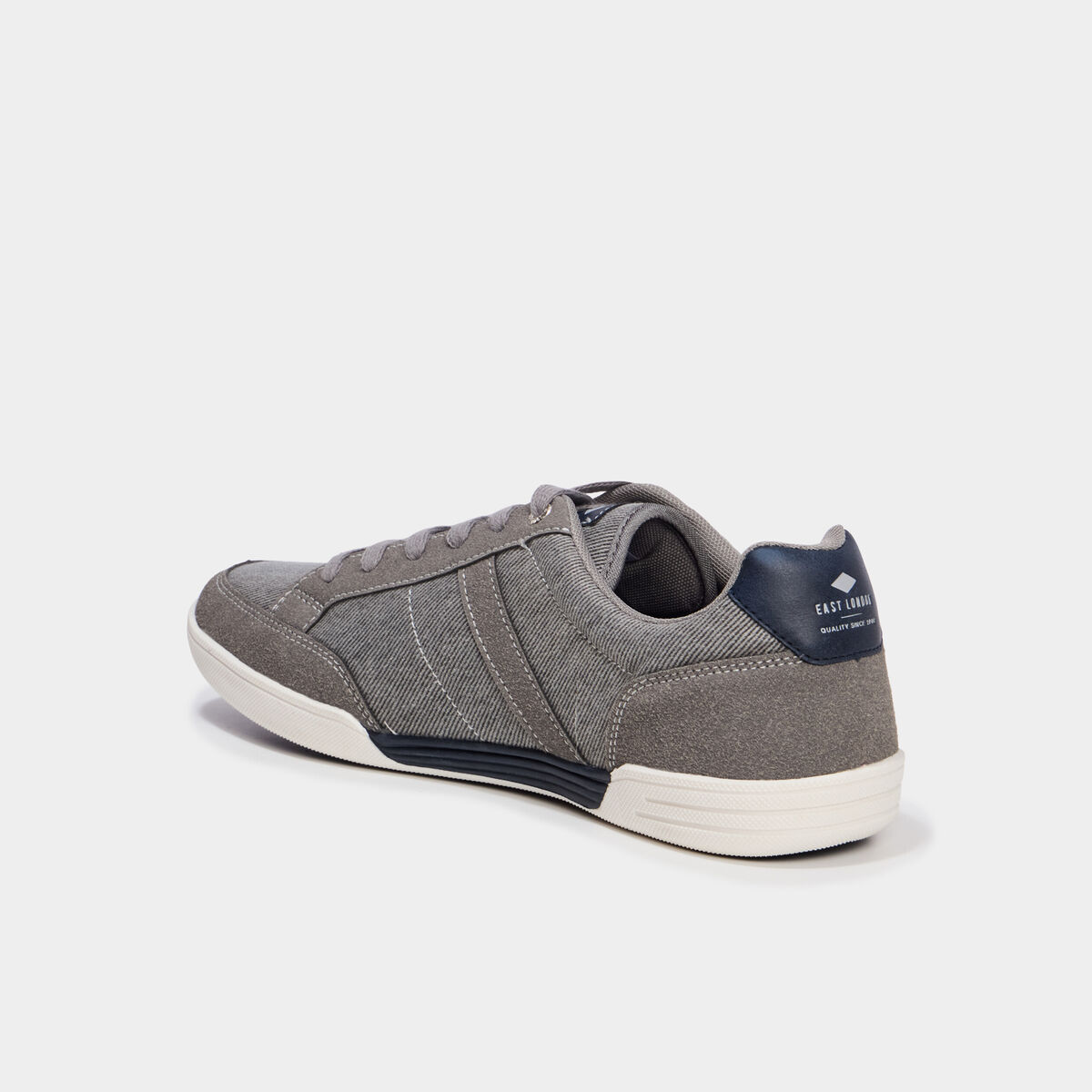Tennis basses en toile Lee Cooper gris homme