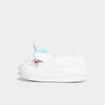 Chaussons effet polaire blanc fille