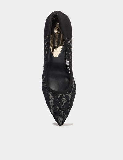 Escarpins à talons aiguilles noir femme